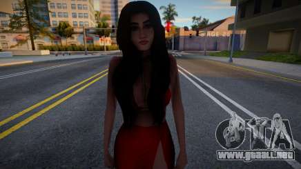 El vestido rojo para GTA San Andreas