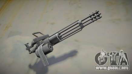 Retextured Minigun v3 para GTA San Andreas