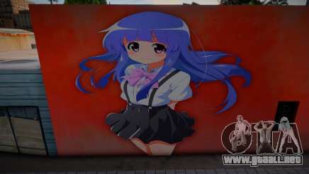 Mural Rika Furude para GTA San Andreas