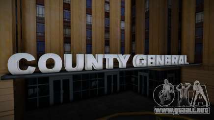 Modelo de texto HD para LS County General Hospital para GTA San Andreas