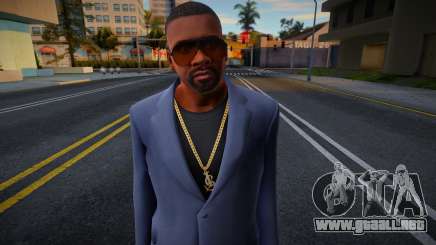 Franklin Clinton Casual V1 DLC The Contract para GTA San Andreas