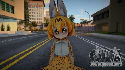 Serval-chan [Kemono Friends [1st Season] para GTA San Andreas