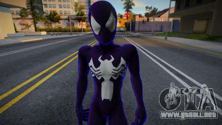 Black Suit from Ultimate Spider-Man 2005 v4 para GTA San Andreas