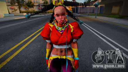 SKIN DE Kimberly de street fighter 6 Version Swe para GTA San Andreas