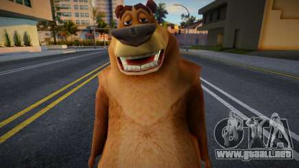 Boog from Open Season para GTA San Andreas