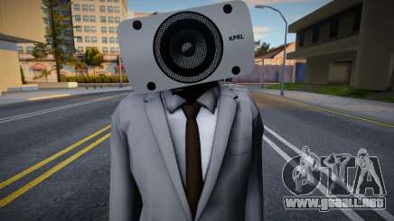 Skin De Speakerman De Skibidi Toilet para GTA San Andreas