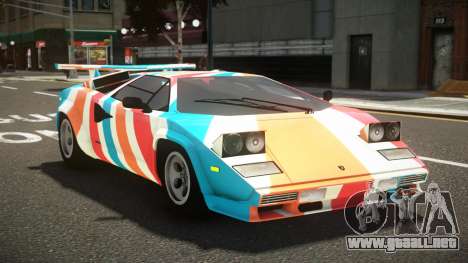 Lamborghini Countach QV LP500 S14 para GTA 4