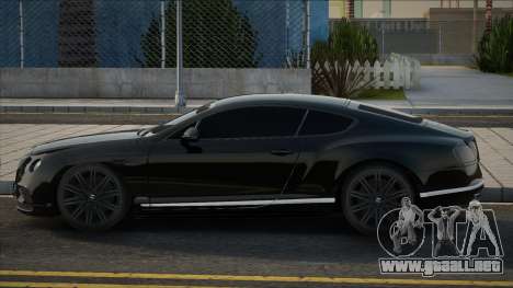 Bently Continental Black para GTA San Andreas