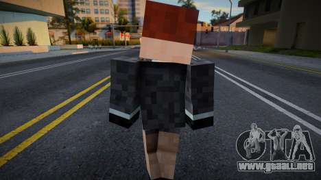 Maffa Minecraft Ped para GTA San Andreas