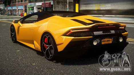 Lamborghini Huracan MW V1.1 para GTA 4