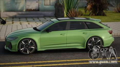 Audi RS 6 Avant 2020 para GTA San Andreas