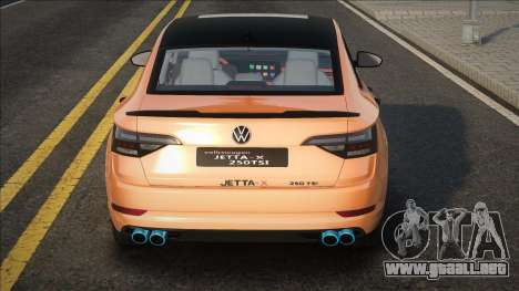 Volkswagen Jetta X 250TSI para GTA San Andreas