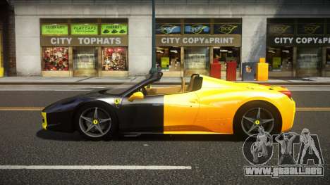 Ferrari 458 LE Roadster S3 para GTA 4