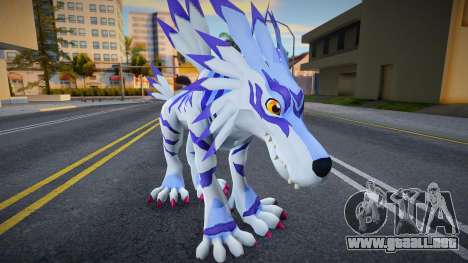 Garurumon para GTA San Andreas