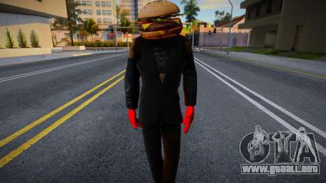 BurgerMan Skibidi Toilet Meme para GTA San Andreas