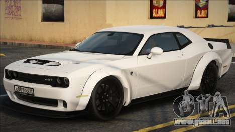Dodge Challenger SRT Hellcat CCD para GTA San Andreas
