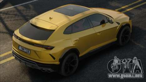 Lamborghini Urus CCD Yellow para GTA San Andreas