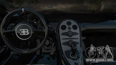 Bugatti Veyron Super Sport con tuning para GTA San Andreas