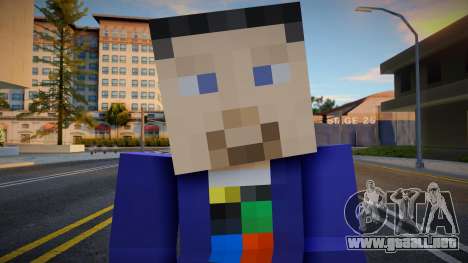 Andre Minecraft Ped para GTA San Andreas