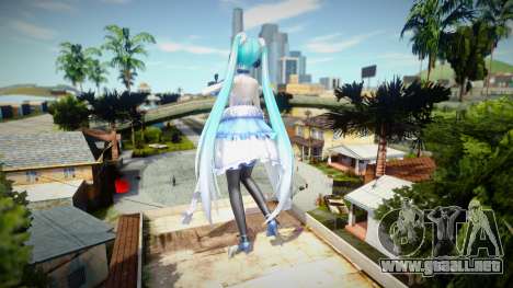 Miku Statue para GTA San Andreas