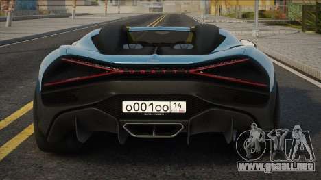 Bugatti Mistral CCD para GTA San Andreas