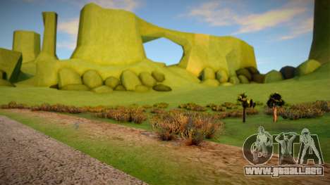 Desierto Verde para GTA San Andreas