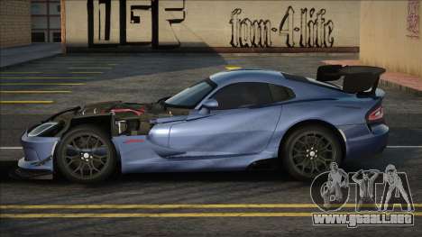 Dodge Viper ACR 2016 v1 para GTA San Andreas