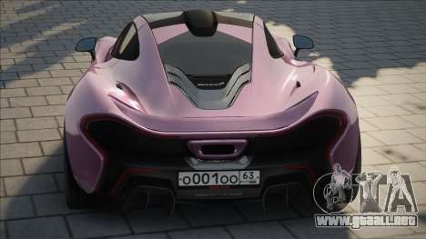 Mclaren P1 Eggplant para GTA San Andreas