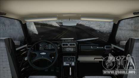 Vaz 2107 Black Winter para GTA San Andreas