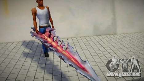 Espada de Aatrox de League of Legends para GTA San Andreas