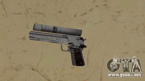 AMT Hardballer Longslide With Laser Sight From T para GTA Vice City