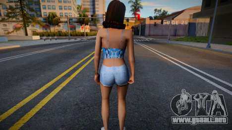 Nueva piel de chica para GTA San Andreas