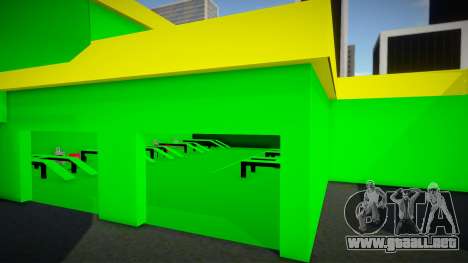 Quaza Sun Garage para GTA San Andreas