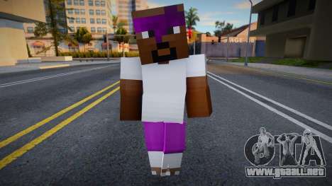 Ballas1 Minecraft Ped para GTA San Andreas