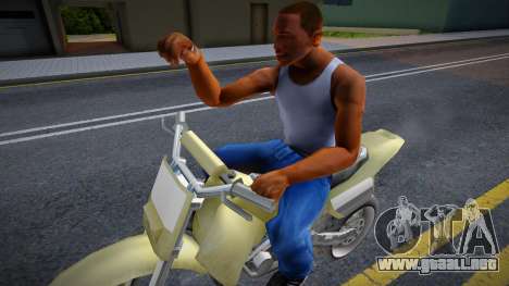 Hide Weapon In Vehicle para GTA San Andreas