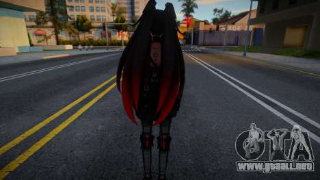 Lucia - Plume from Punishing: Gray Raven v2 para GTA San Andreas