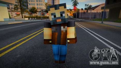 Bikdrug Minecraft Ped para GTA San Andreas