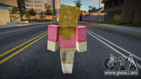 Wfori Minecraft Ped para GTA San Andreas