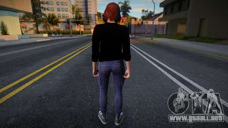 Crypto Girl (logotipo de Bitcoin) para GTA San Andreas