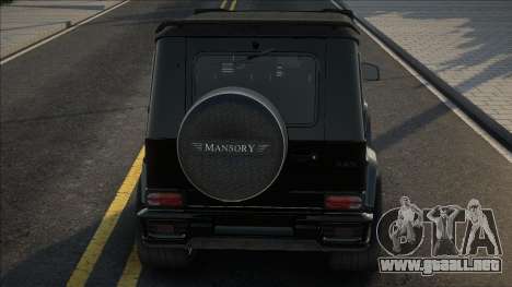 Mercedes-Benz Brabus G65 Gronos Mansory para GTA San Andreas