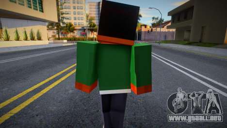 Ryder2 Minecraft Ped para GTA San Andreas