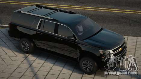 Chevrolet Suburban Black para GTA San Andreas