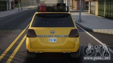 Toyota Land Cruiser Yellow para GTA San Andreas