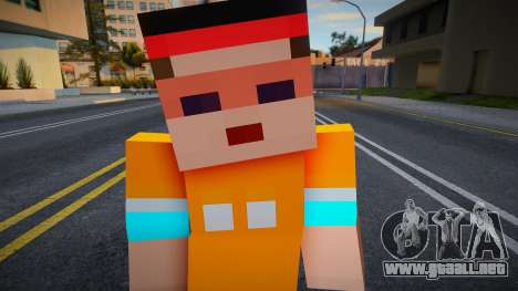 Bmymoun Minecraft Ped para GTA San Andreas