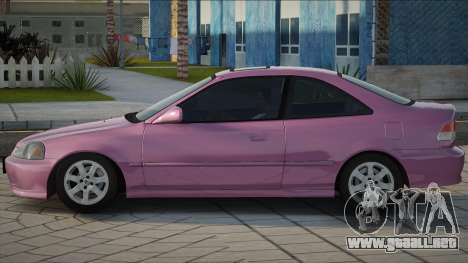 Honda Civic Sedan Pink para GTA San Andreas
