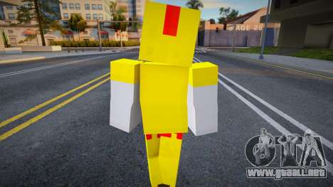 Wmybell Minecraft Ped para GTA San Andreas