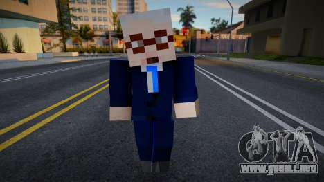 Bmybu Minecraft Ped para GTA San Andreas