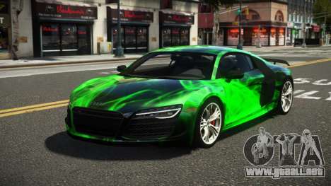 Audi R8 V10 Competition S8 para GTA 4