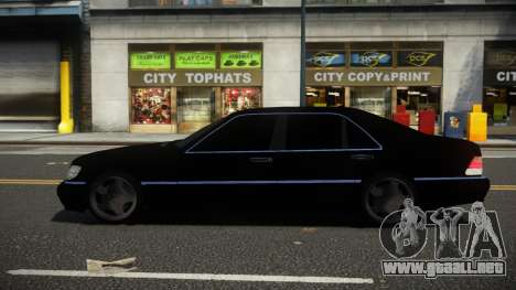 Mercedes Benz W140 B-Style V1.1 para GTA 4