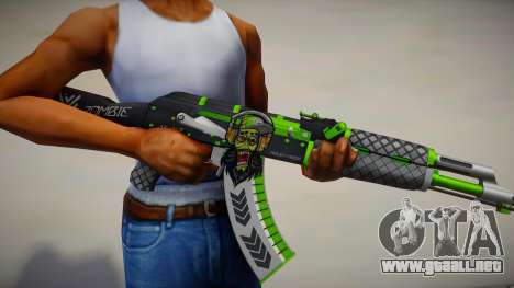 New Skin AK-47 para GTA San Andreas